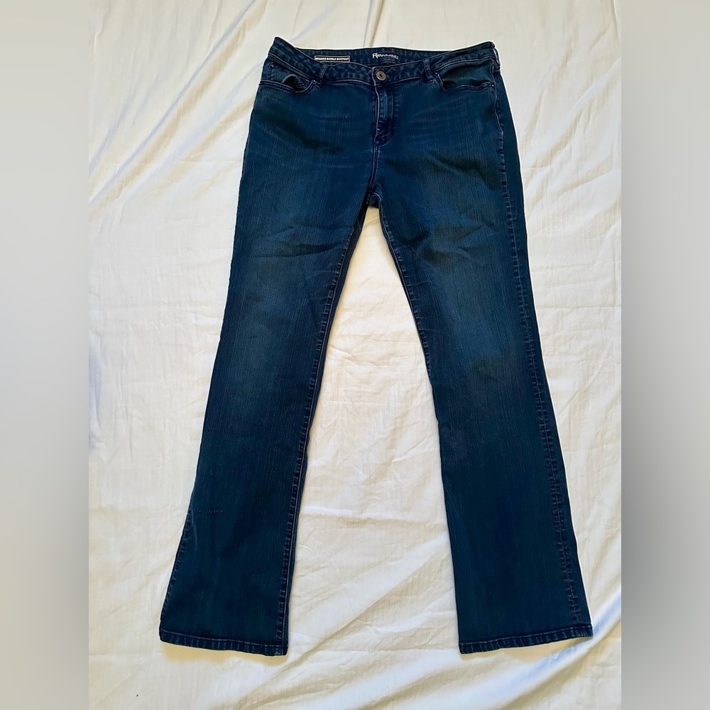 Women's bootcut Blue Jeans